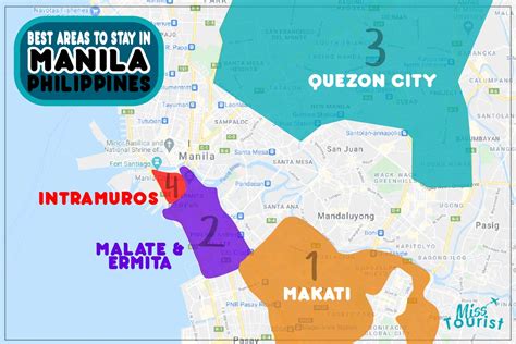 greater manila area list|Where To Stay In Manila, Philippines: SAFEST Areas.